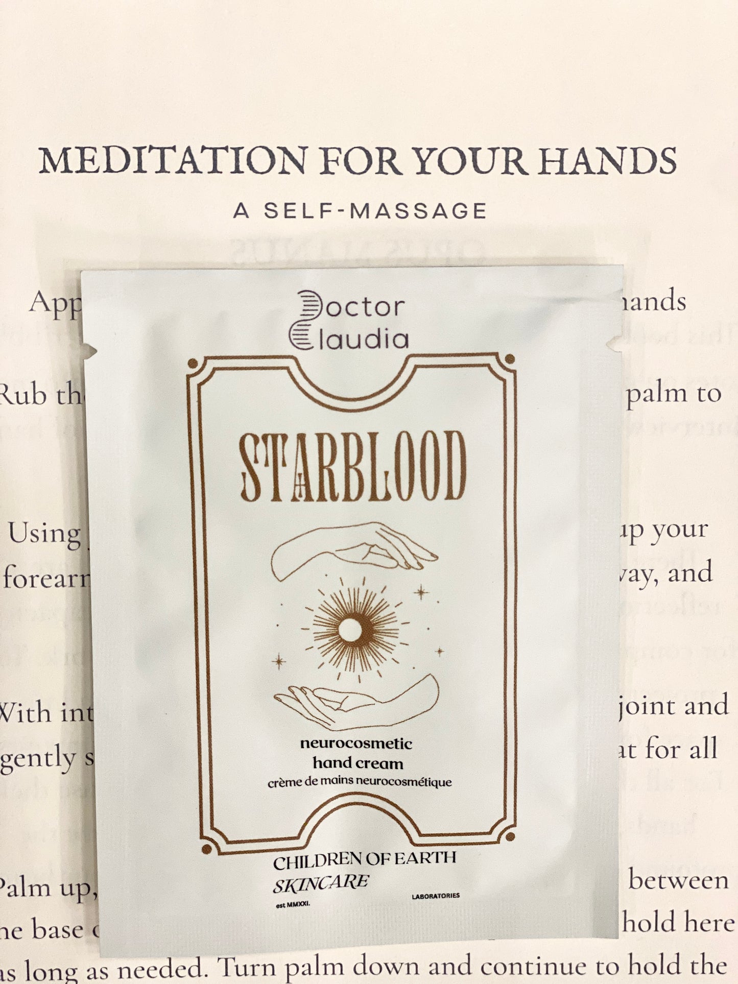 Starblood skin longevity hand cream with NAD+ [pre-order]